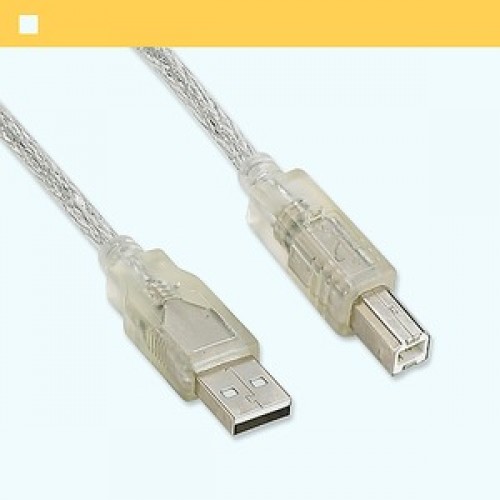 CABO USB  A+B P/ IMPRESSORA 1,8MT CRISTAL